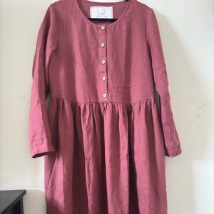notPERFECTLINEN mama  Button-Up Dress